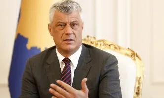 Президентът на Косово Хашим Тачи подаде оставка